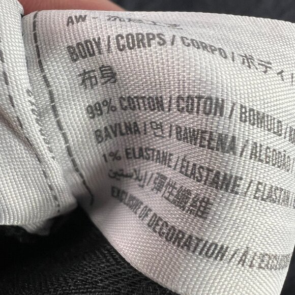 Abercrombie Fitch Jeans Womens 28x27* 90s Straight High Rise Black Denim Tag 27S - Picture 8 of 16